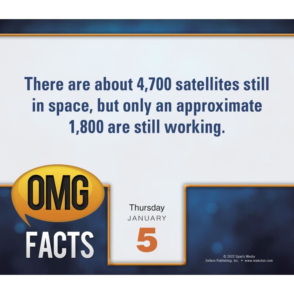 OMG Facts 2023 Desk Calendar - Calendars.com