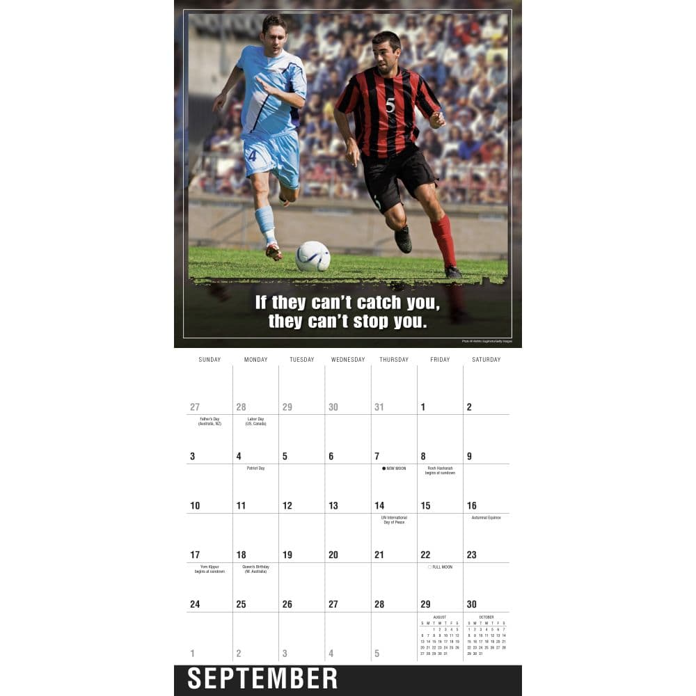 Soccer 2023 Wall Calendar - Calendars.com Soccer 2023 Wall Calendar - Calendars.com