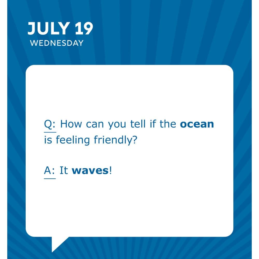 Dad Jokes 2023 Desk Calendar - Calendars.com