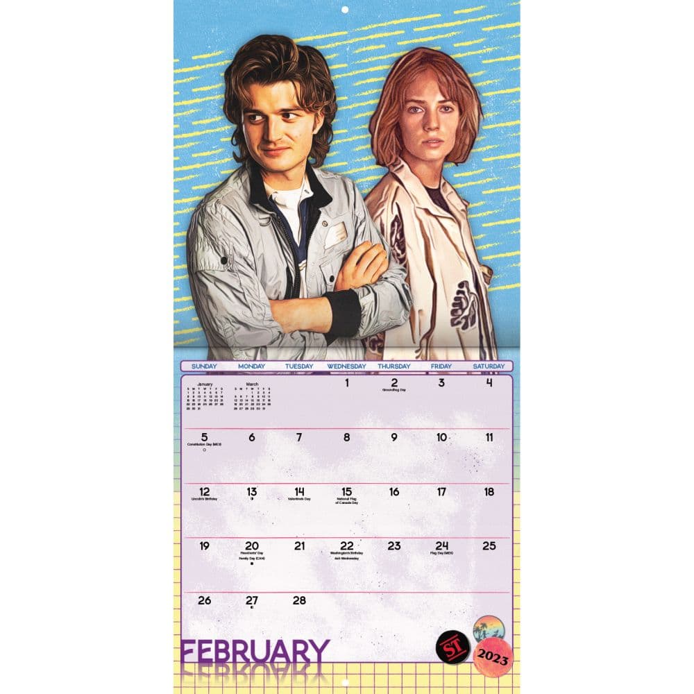 Stranger Things 2023 Mini Wall Calendar - Calendars.com