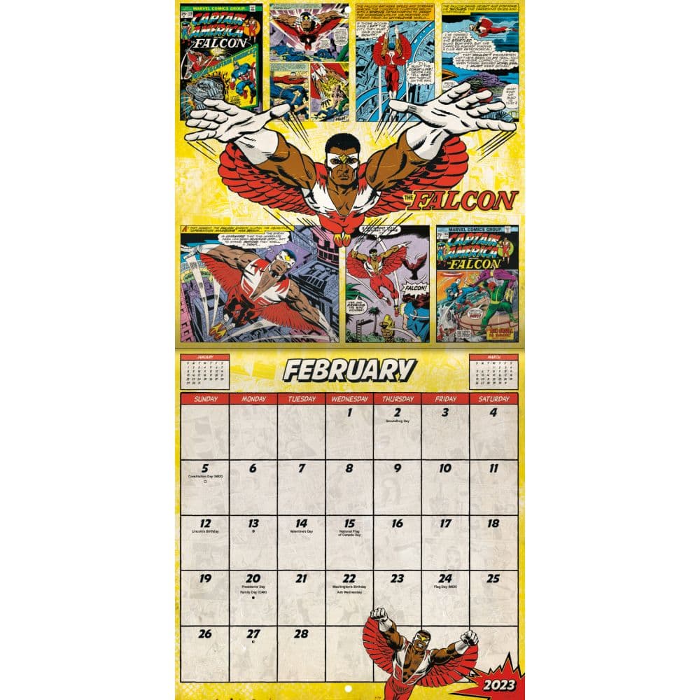 Marvel Comics 2023 Wall Calendar - Calendars.com Marvel Comics 2023 Wall Calendar - Calendars.com