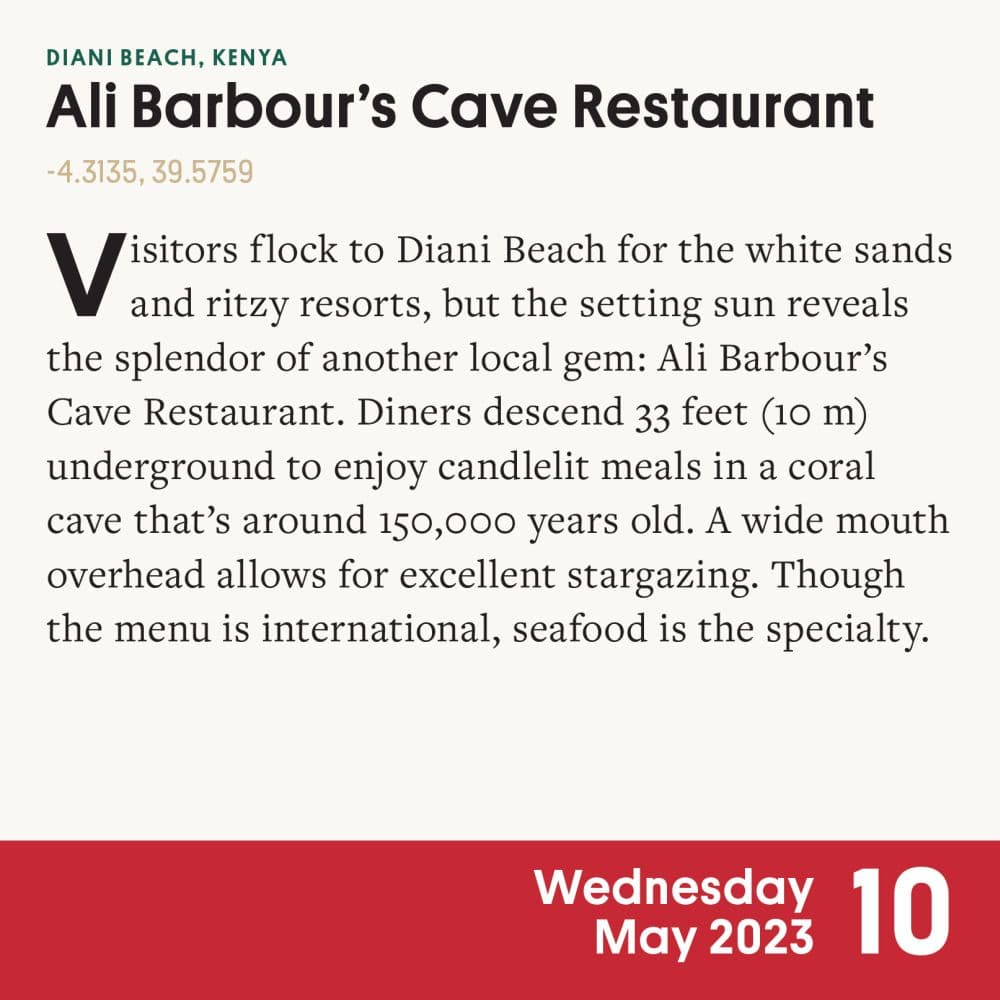 Atlas Obscura Calendar 2023 Atlas Obscura Calendar 2023