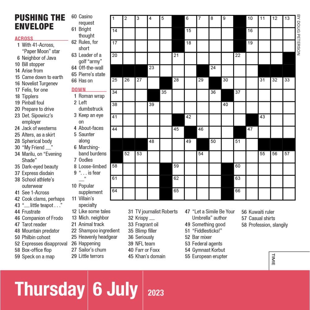 Mensa Crossword 2023 Desk Calendar Calendars mensa-crossword-2023-desk-calendar-calendars