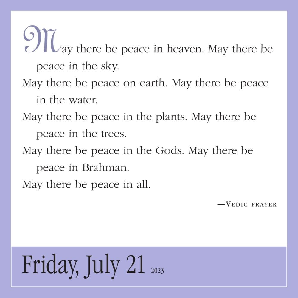 Prayer for Every Day 2023 Desk Calendar - Calendars.com