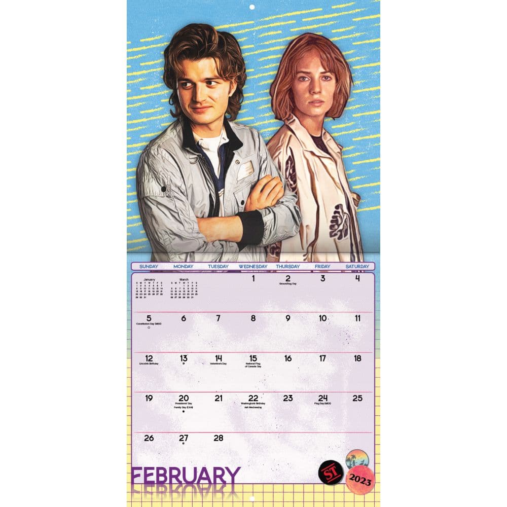 Stranger Things 2023 Calendar - Calendars.com