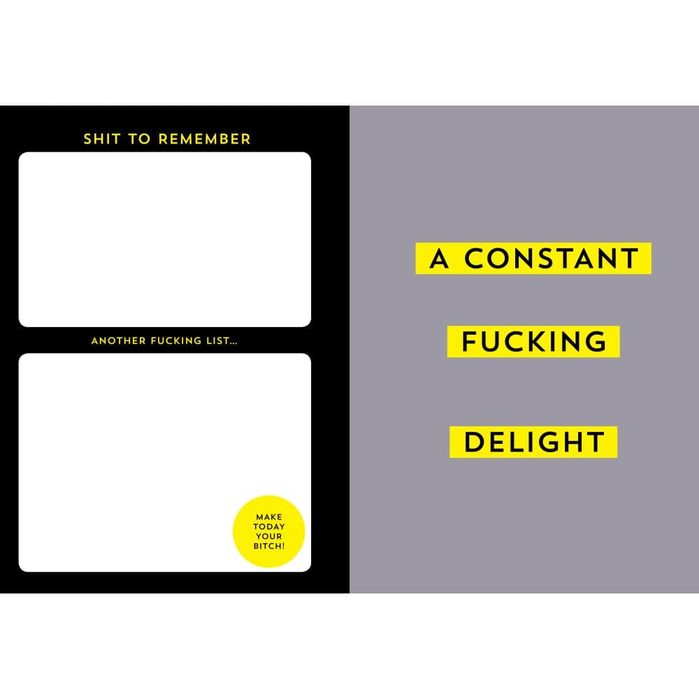 Carpe F*cking Diem Journal Third Alternate  Image width=&quot;1000&quot; height=&quot;1000&quot;