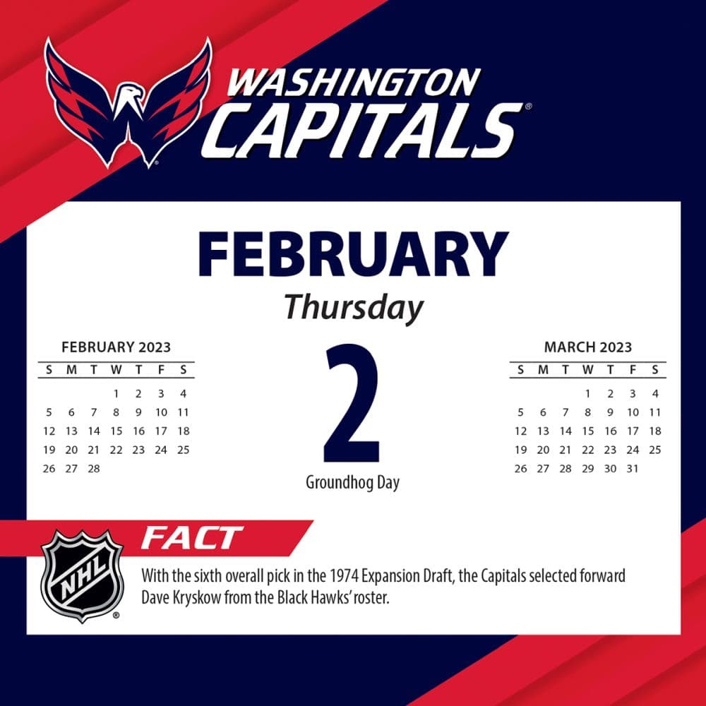 washington capitals 2023 schedule