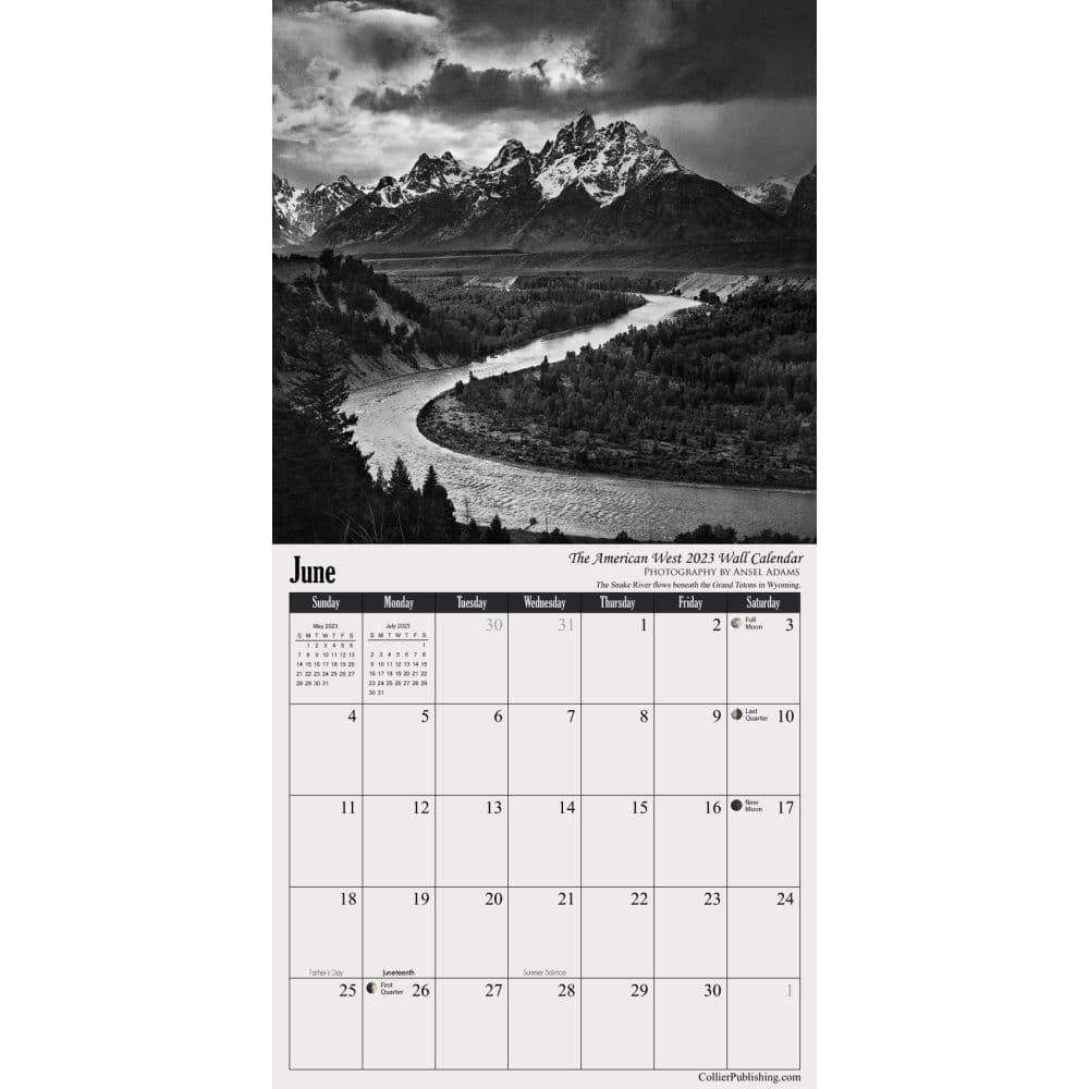 Ansel Adams 2023 Wall Calendar - Calendars.com