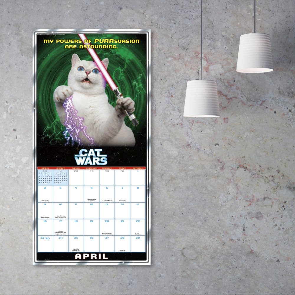 Cat Wars 2023 Wall Calendar - Calendars.com Cat Wars 2023 Wall Calendar - Calendars.com