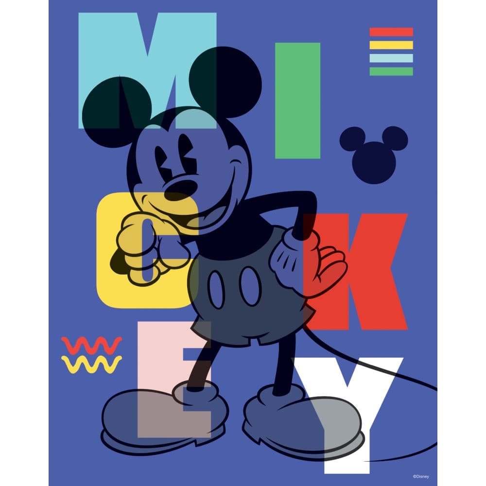 Mickey Mouse Excl wPrint 2023 Wall Calendar - Calendars.com