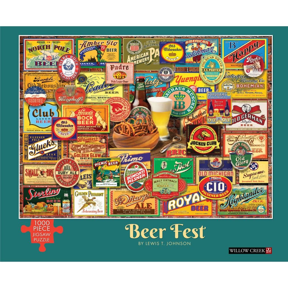 Beer Fest 1000 Piece Puzzle Fourth Alternate  Image width=&quot;1000&quot; height=&quot;1000&quot;