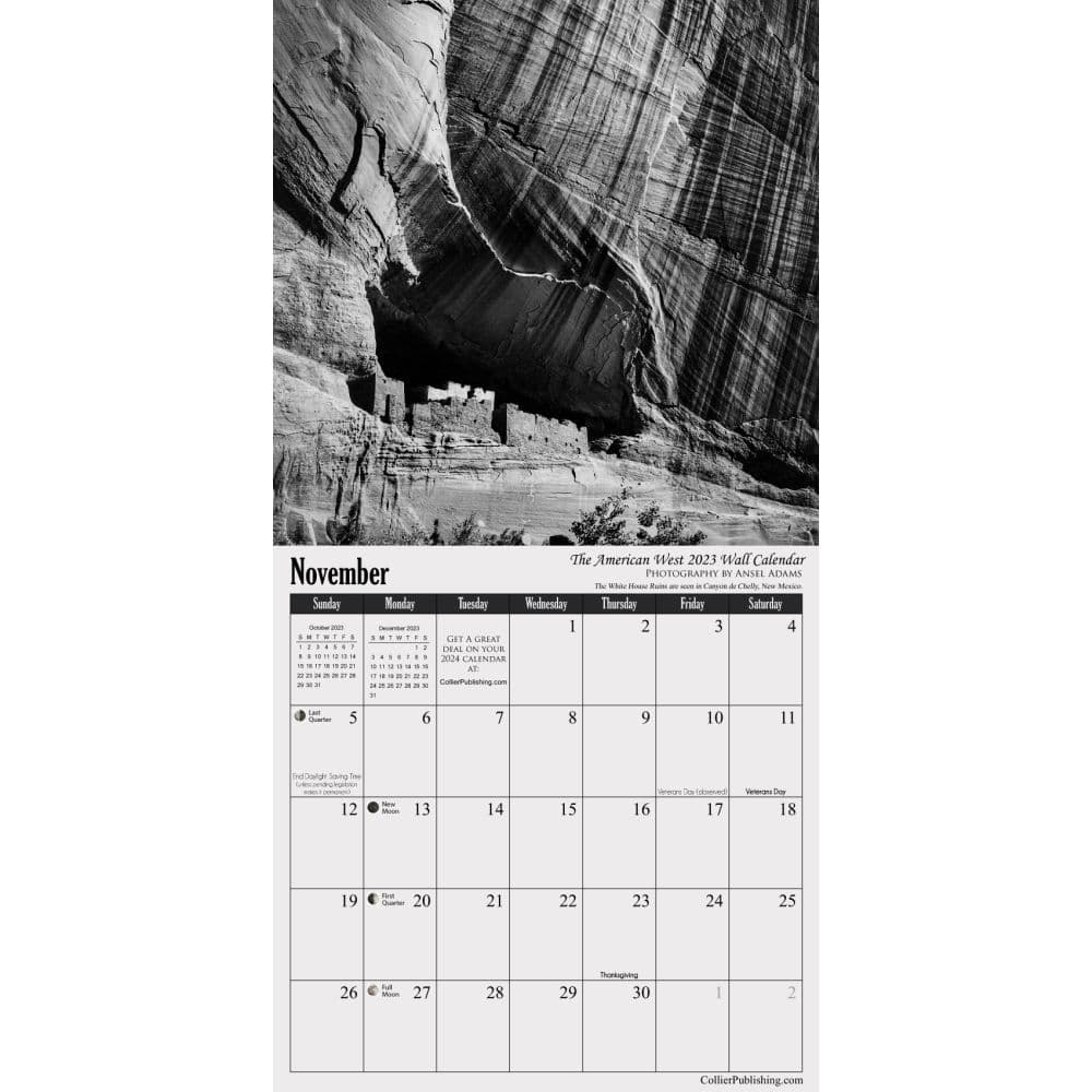 Ansel Adams 2023 Calendar Printable Calendar 2023