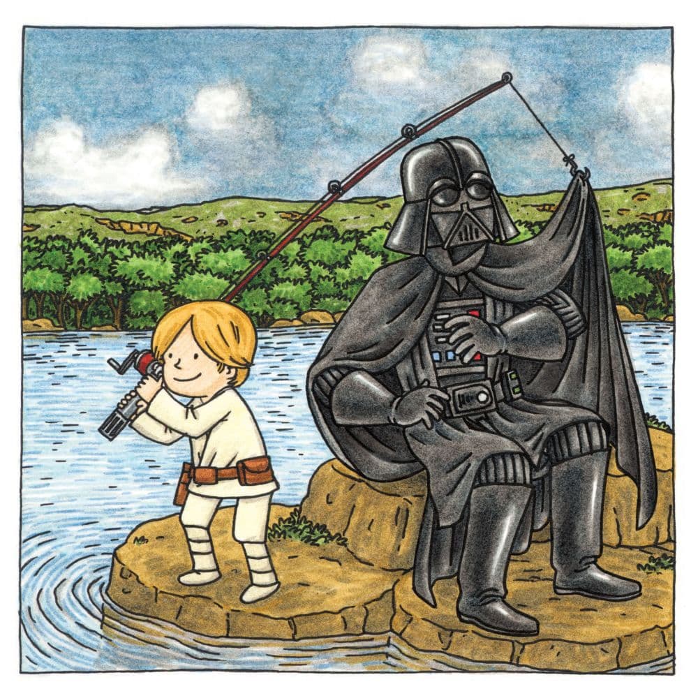 Darth Vader and Son 2023 Wall Calendar