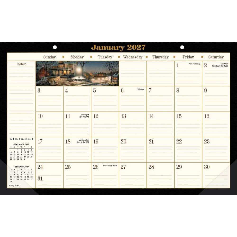 Terry Redlin 2027 Desk Pad First Alternate Image