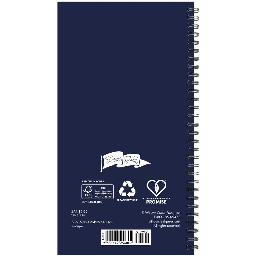 Pinstripe Academic 2026 Weekly Spiral Planner Main Image_ALT1