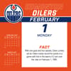 image NHL Edmonton Oilers 2027 Desk Calendar Second Alternate Image