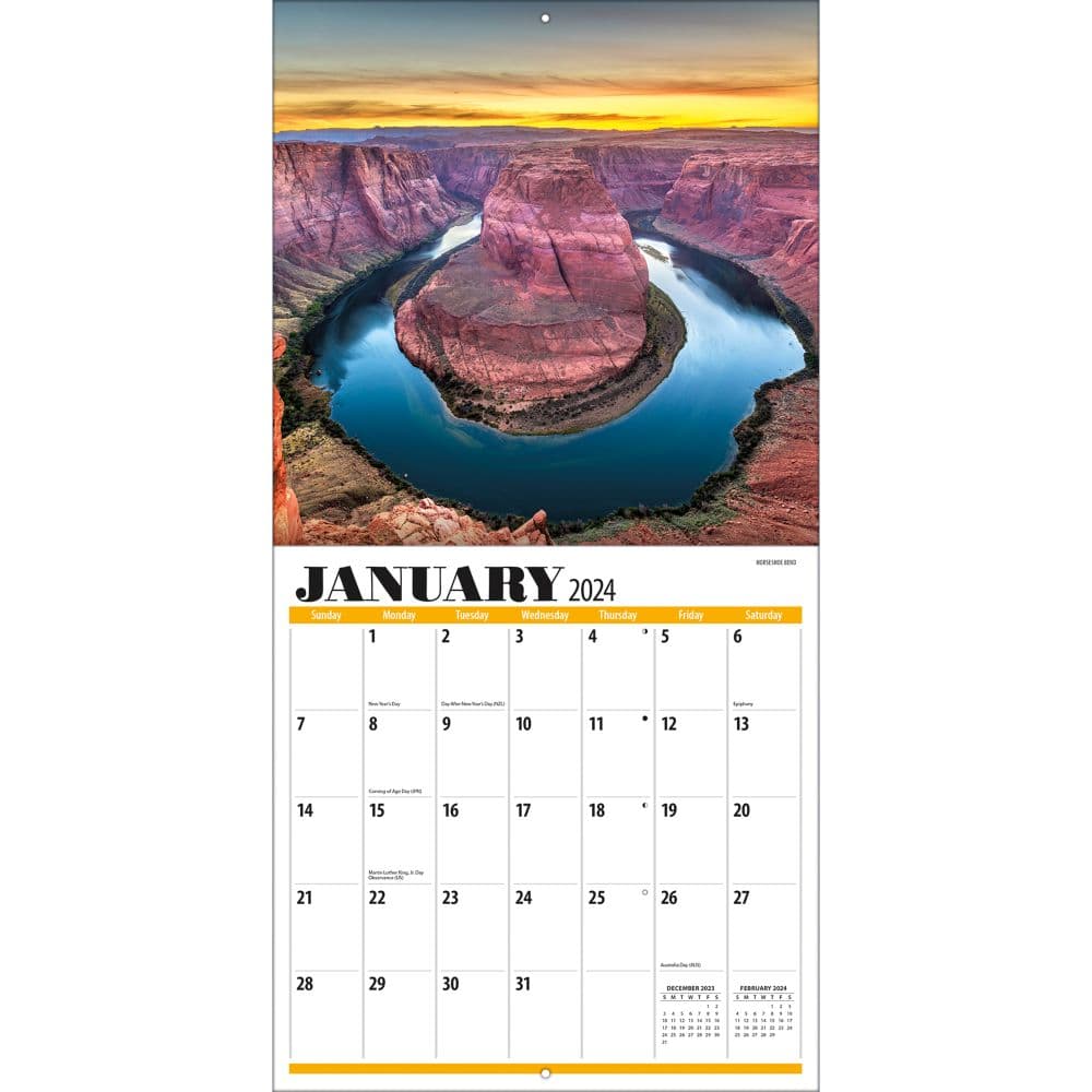 Americana Photo 2024 Wall Calendar