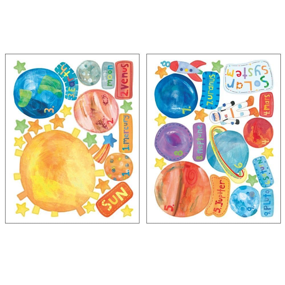 Solar System Wall Decal Set Main Image