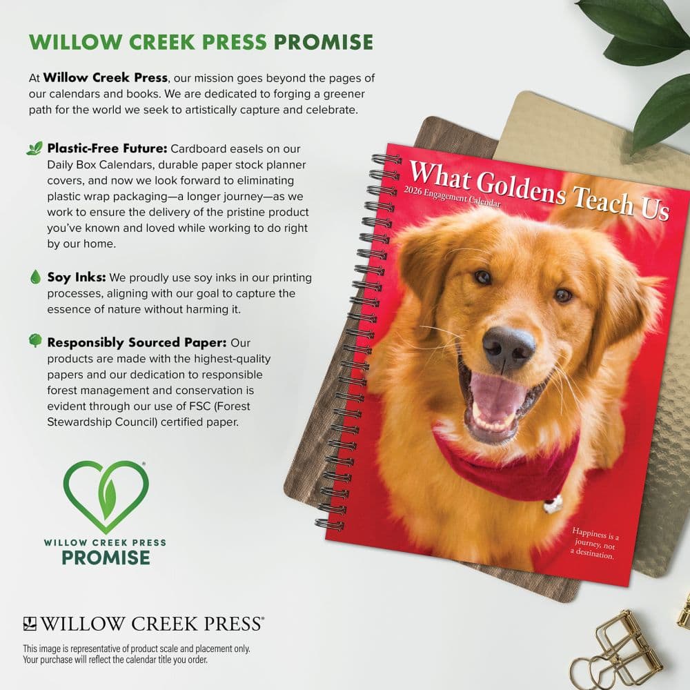 What Goldens Teach Us 2026 Engagement Planner Fifth Alternate Image