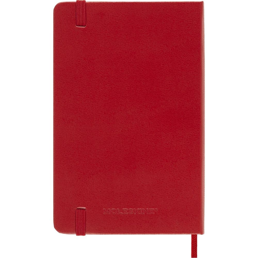 Moleskine Scarlet Red Pocket Hard Cover 2027 Daily Planner First Alternate Image