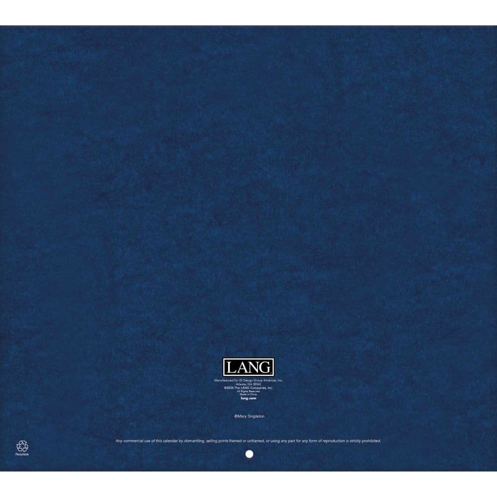 Lang Folk Art 2027 Wall Calendar by Mary Singleton Fourth Alternate Image