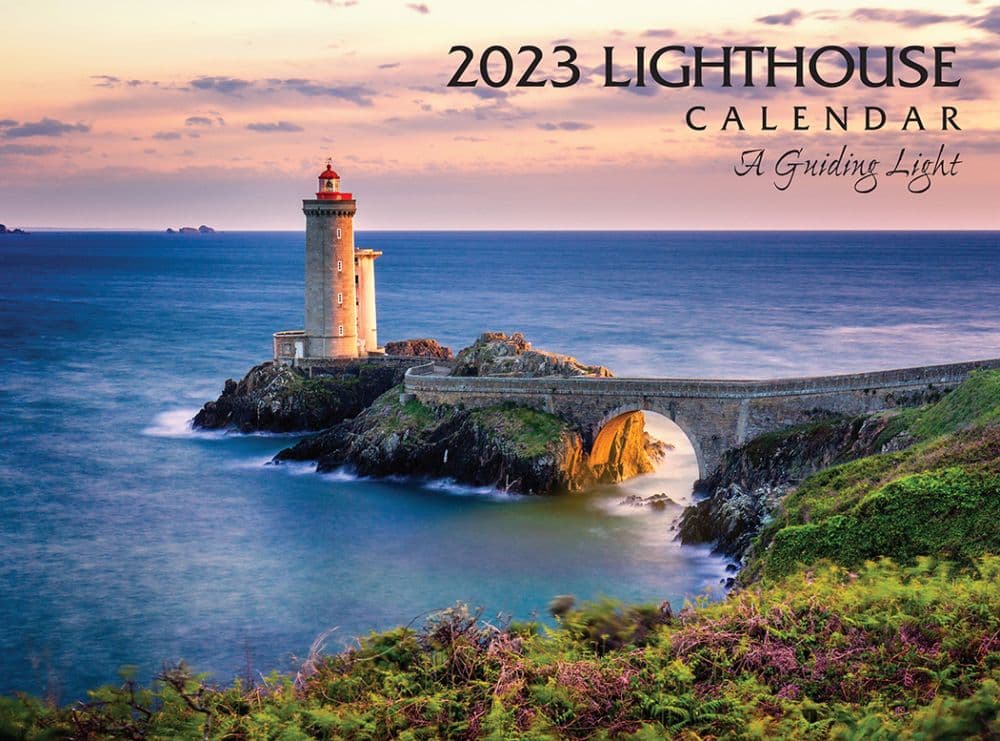 Silver Creek Press Lighthouse Guiding Light 2023 Wall Calendar