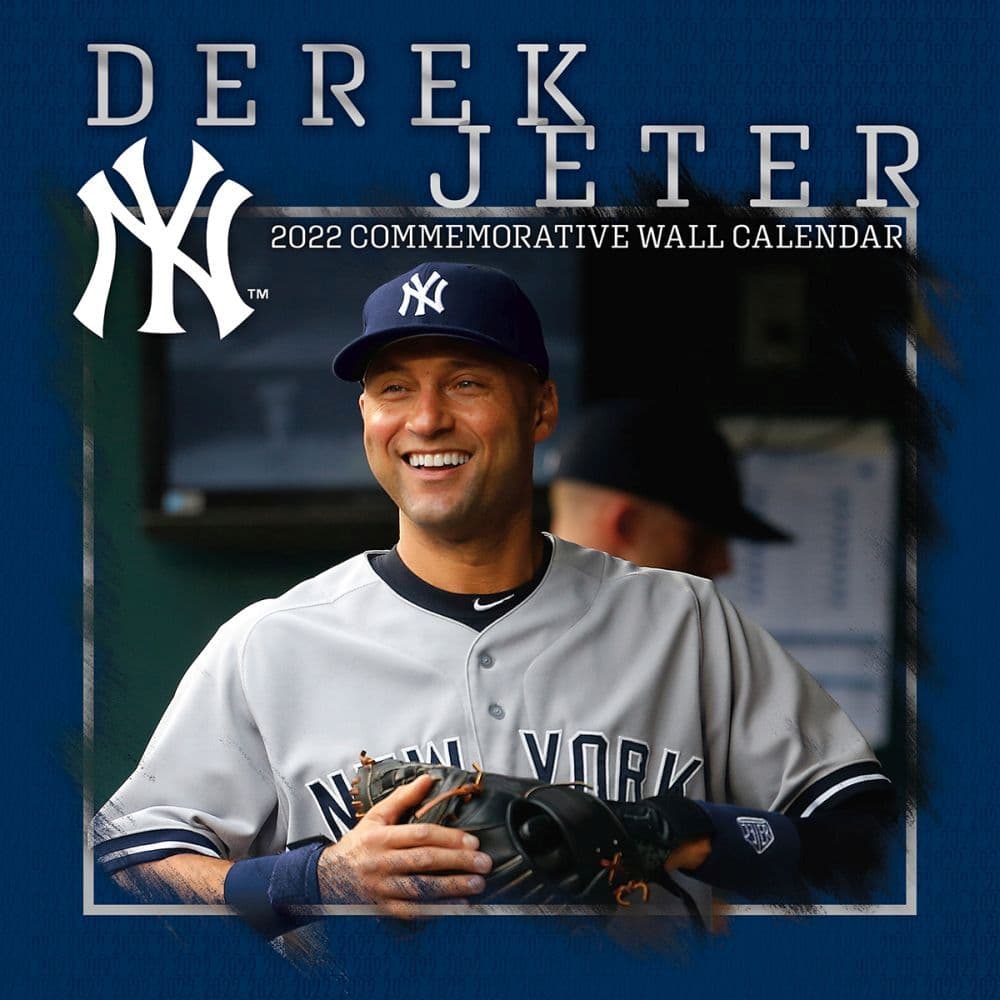 MLB Derek Jeter 2022 Wall Calendar