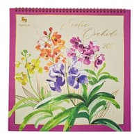 image Exotic Orchids 2026 Spiral Wall Calendar Main Product Image