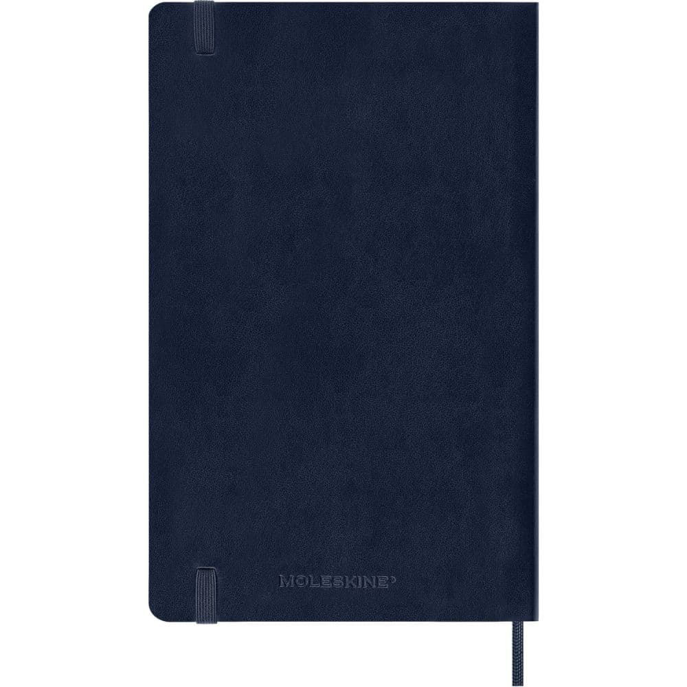 Moleskine Sapphire Blue Large Soft Cover 2027 Weekly Planner First Alternate Image