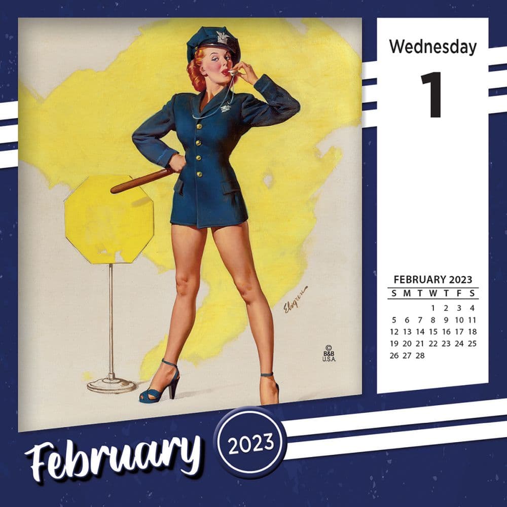 Pin Up 2023 Desk Calendar - Calendars.com