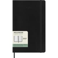 image Moleskine Black Large Soft Cover 2027 Weekly Planner Main Product Image
