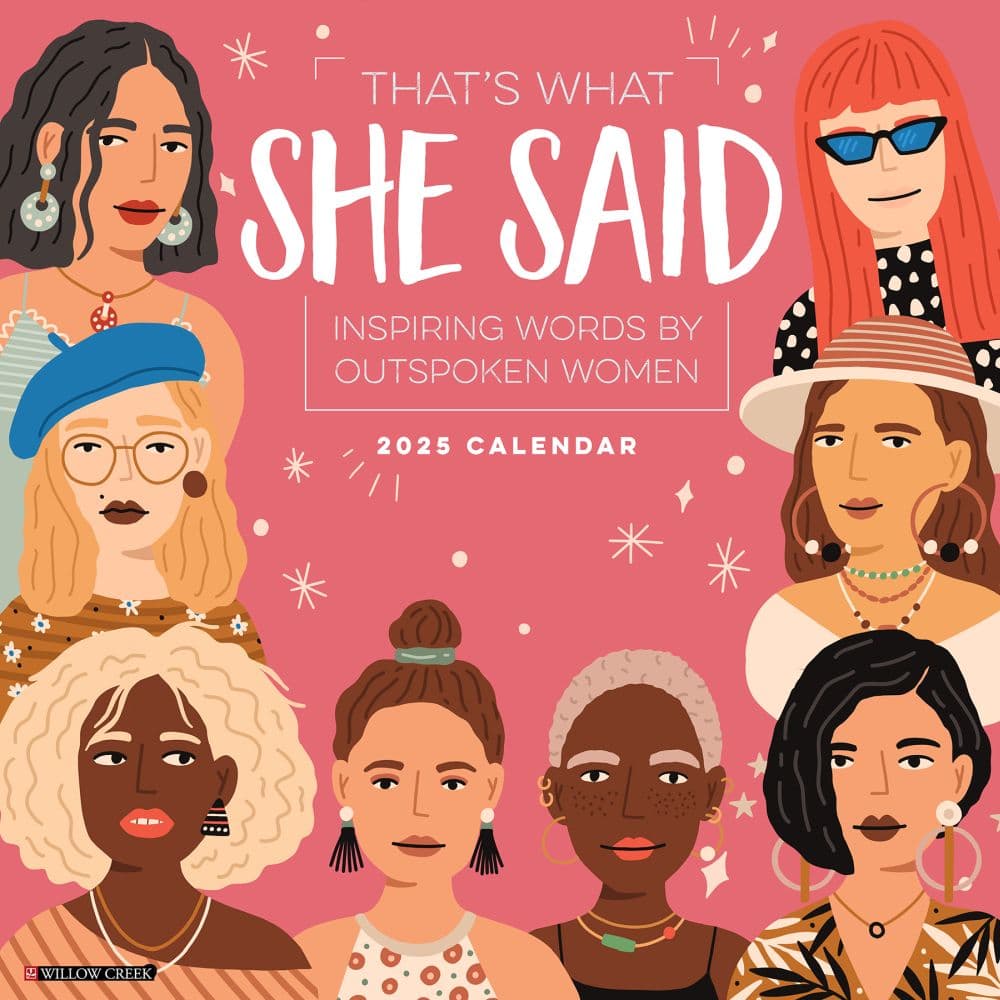 Thats What She Said 2025 Wall Calendar Main Image