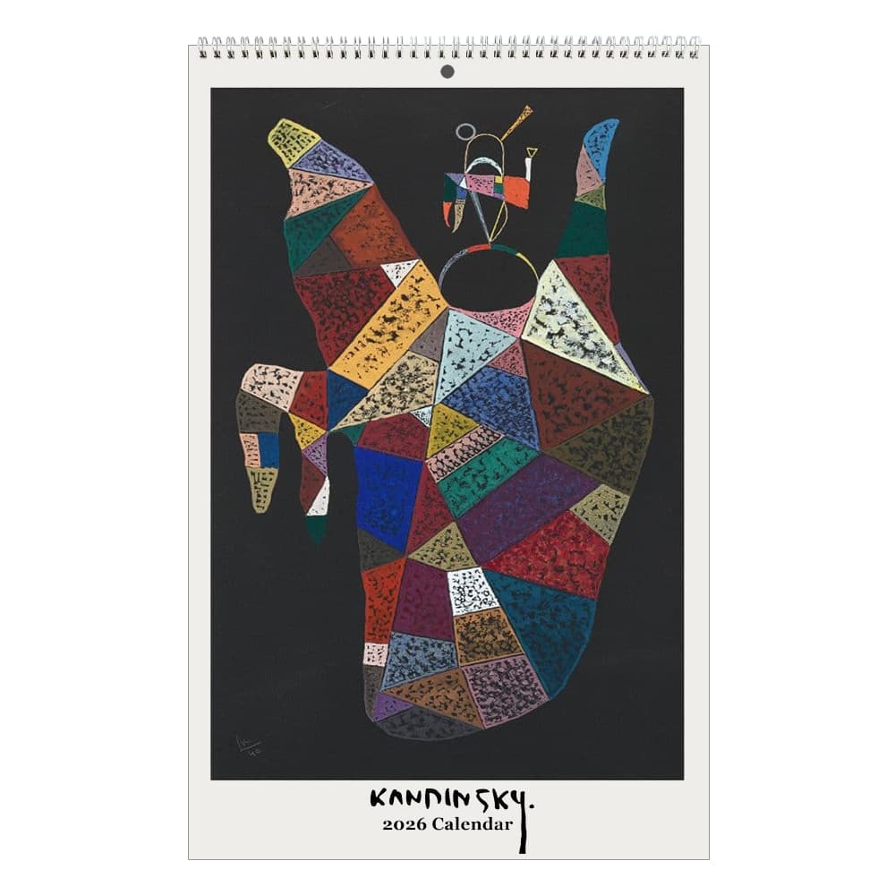 Kandinsky Poster 2026 Wall Calendar Main Product Image