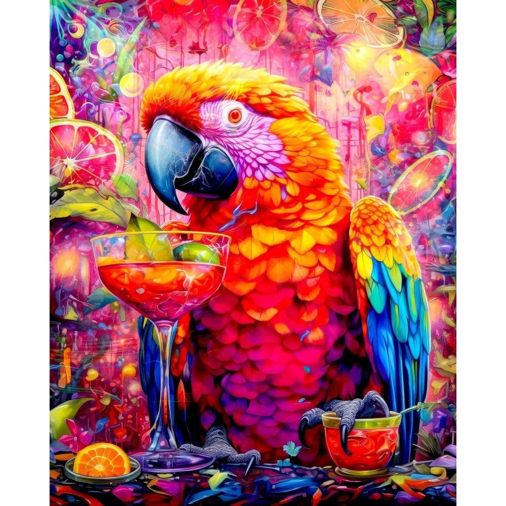 Paradise Parrot 1000 Piece Puzzle Fifth Alternate Image