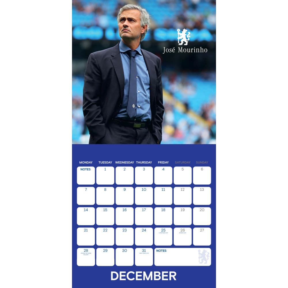 Chelsea Legends 2026 Wall Calendar Second Alternate Image