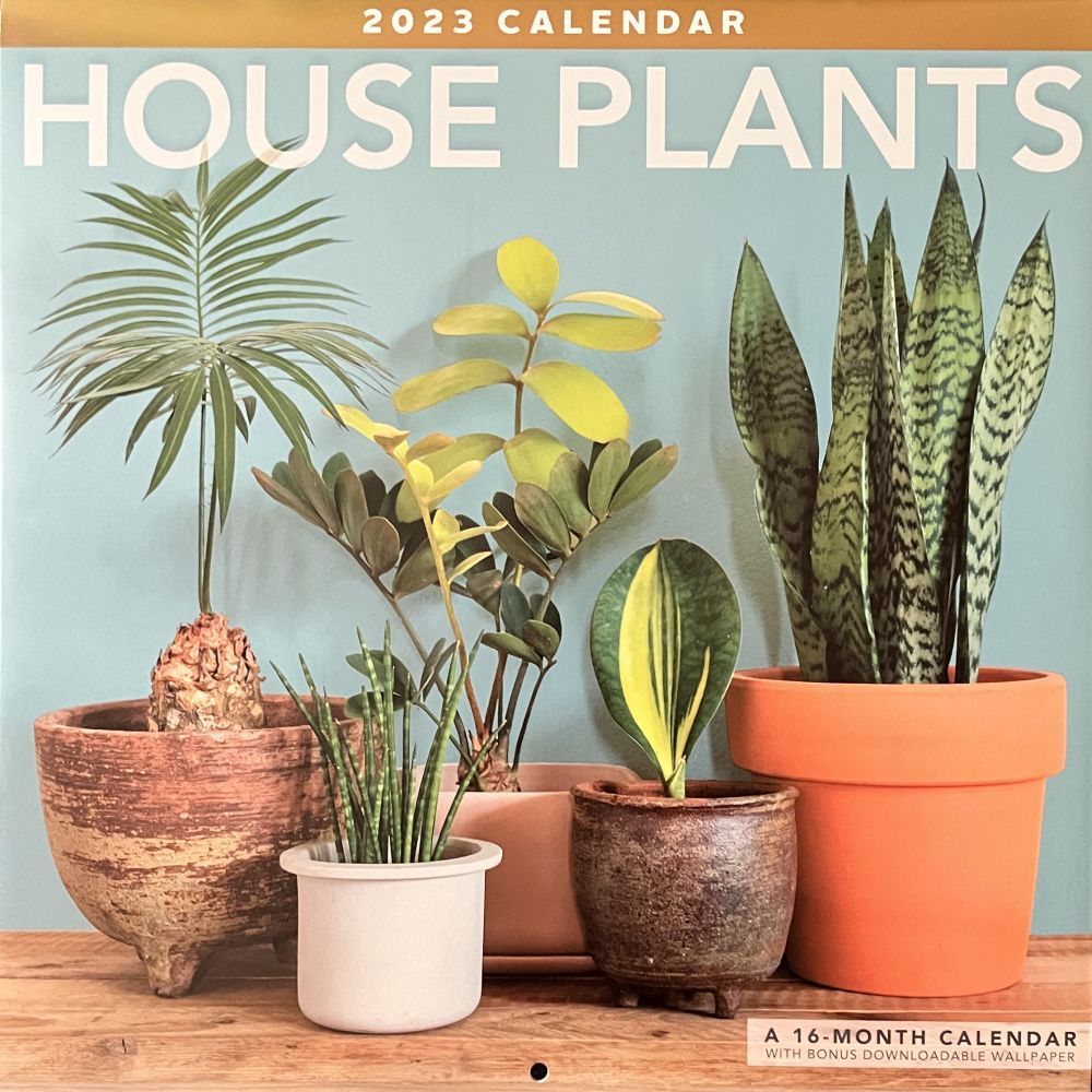 ACCO Brands House Plants 2023 Wall Calendar