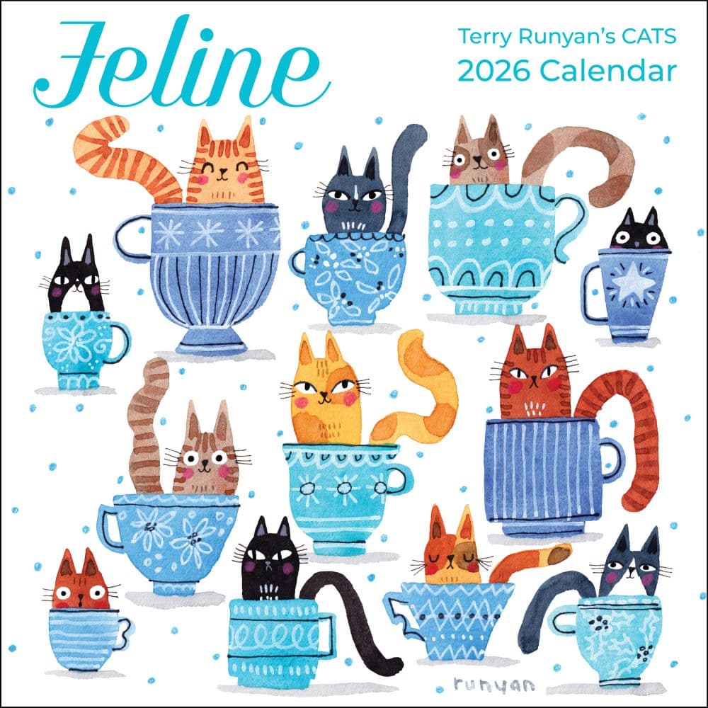 Feline 2026 Wall Calendar Main Image