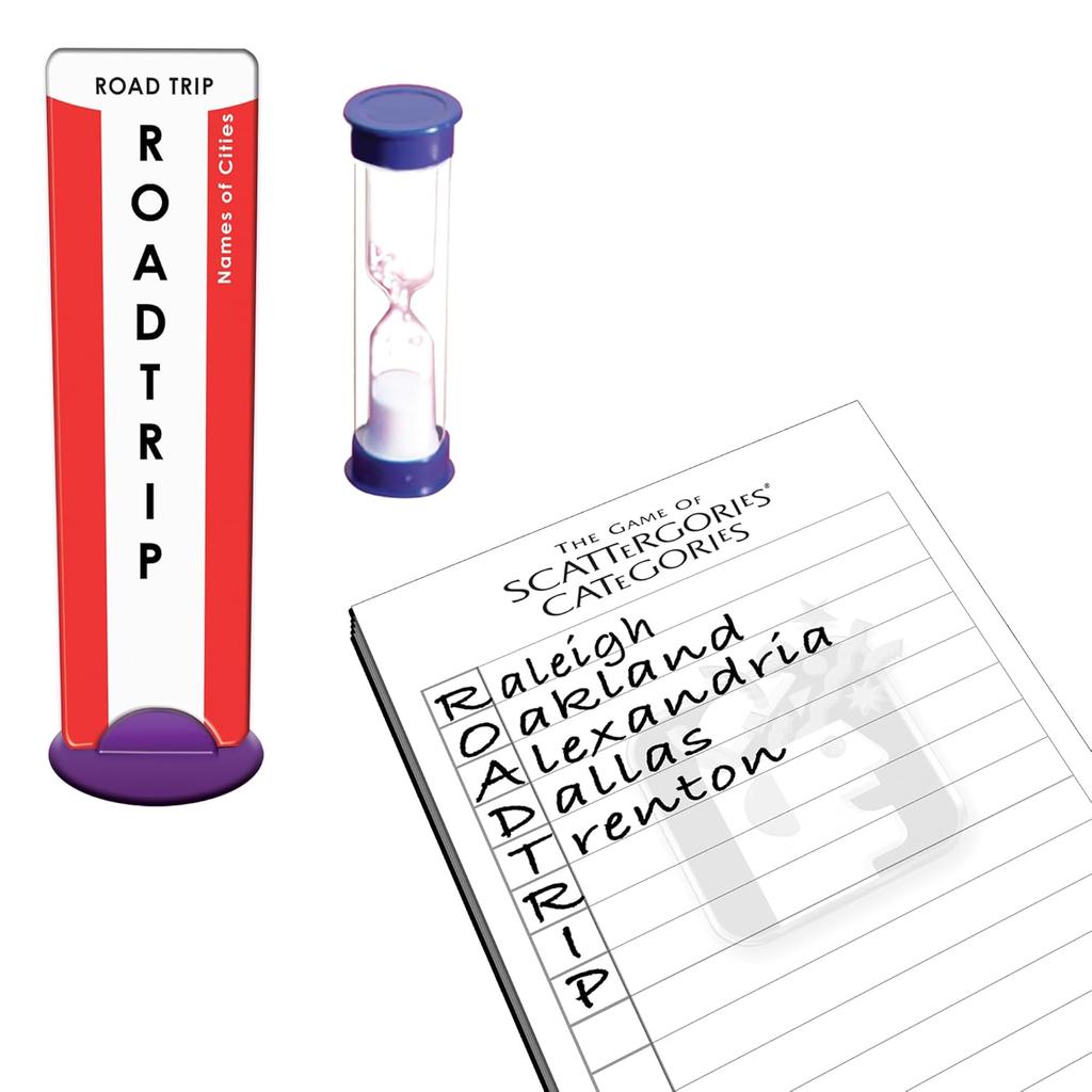 Scattergories Categories Game contents 2