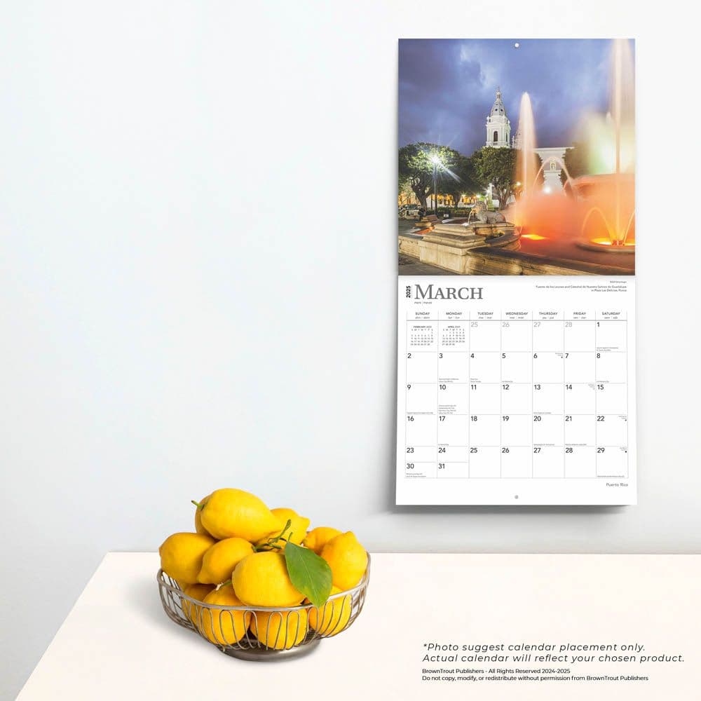 Puerto Rico 2025 Wall Calendar Fourth Alternate Image width=&quot;1000&quot; height=&quot;1000&quot;