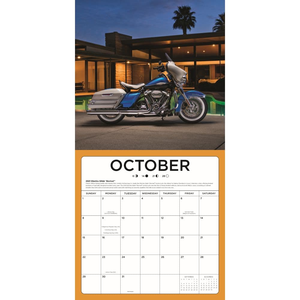 Harley Davidson 2023 Wall Calendar - Calendars.com