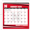 image Nebraska Cornhuskers 2026 Easel Desk Calendar Third Alternate Image