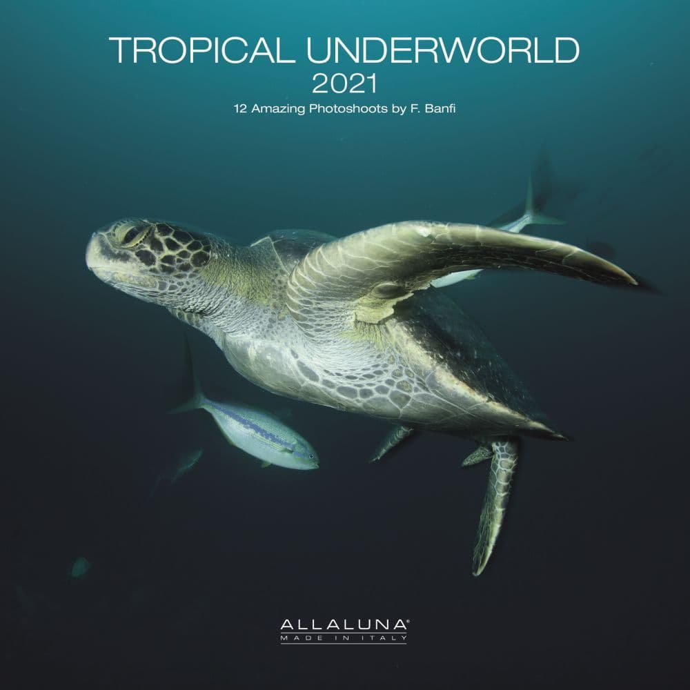 2021 Tropical Underworld Alla Luna Wall Calendar