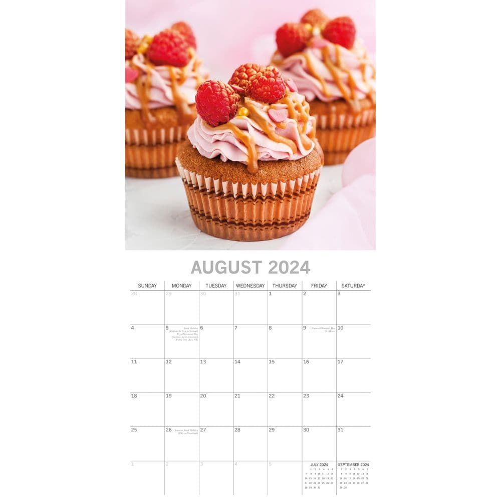 Cupcakes 2024 Wall Calendar