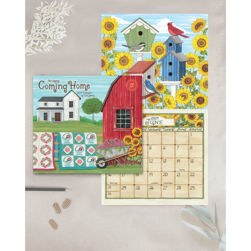 Coming Home Strain 2024 Wall Calendar Third Alternate Image width=&quot;1000&quot; height=&quot;1000&quot;
