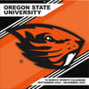 image COL Oregon State Beavers 2025 Wall Calendar Main Image