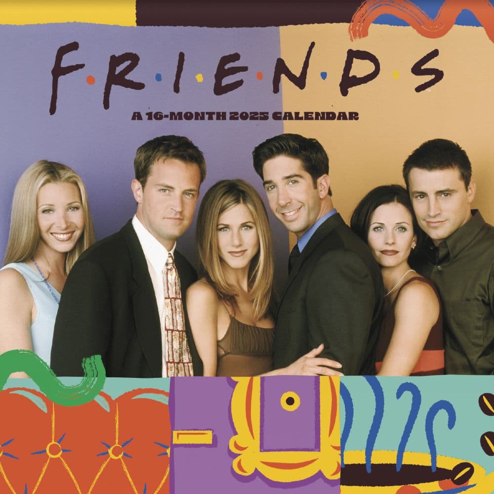 Friends 2025 Mini Wall Calendar Main Image