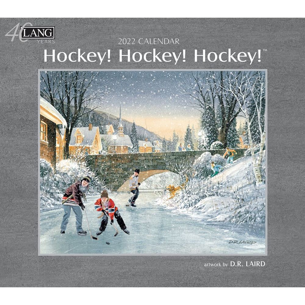 Hockey Hockey Hockey 2022 Wall Calendar