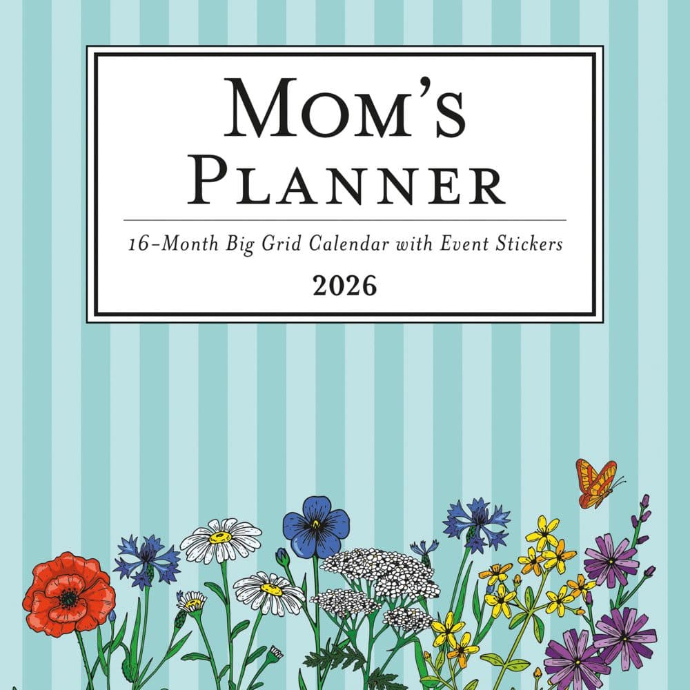 Moms Planner Special Value 2026 Big Grid Wall Calendar Main Image