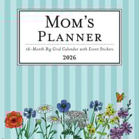image Moms Planner Special Value 2026 Big Grid Wall Calendar Main Image