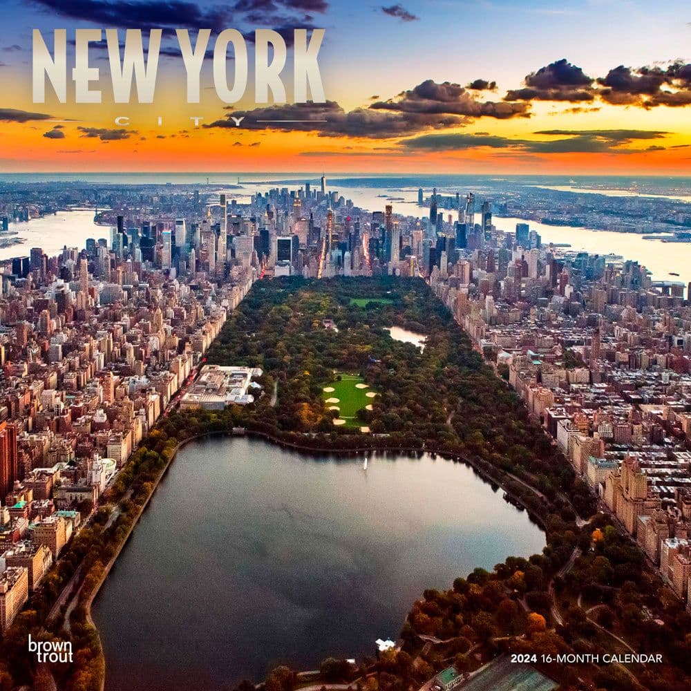 New York City 2025 Wall Calendar